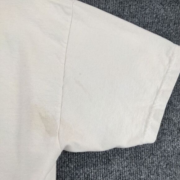 USS Midway T Shirt Size L White Double Sided Graphic Navy Short Sleeve - Picture 13 of 16